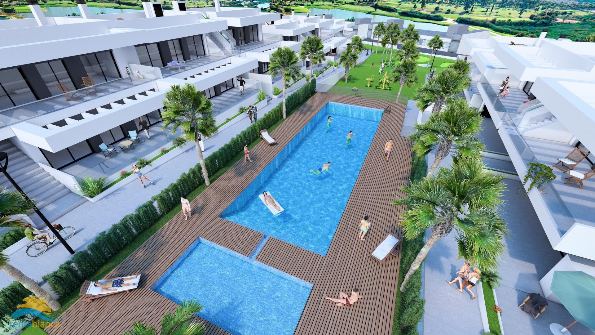 New build apartment - Oasis Golf La Finca - Rentablanca