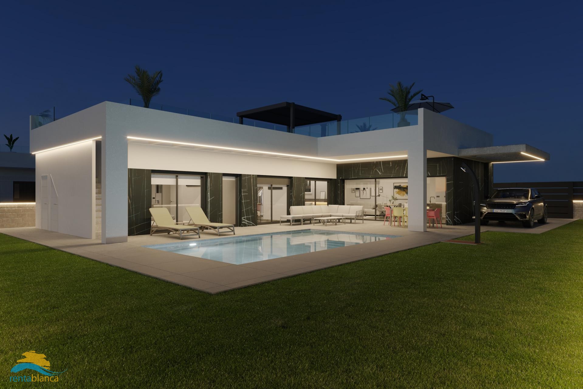 Nieuwbouw - Villa - La Finca Golf - Rentablanca